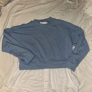 Calvin Klein Two-fer Sweatshirt